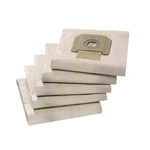 Set 5 saci Karcher 6.904-285.0 pentru aspirator Karcher NT65/2, 3 straturi, filtrant, utilizabil la gama NT42/65/70/75