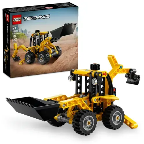 LEGO® Technic - Buldoexcavator 42197, 104 piese