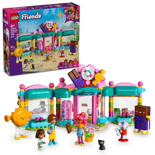 LEGO® Friends - Magazin de dulciuri din orasul Heartlake 42649, 376 piese