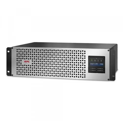 APC Smart-UPS, Line Interactive, 1500VA, Lithium-ion, Rackmount 3U, 230V, 6x IEC C13, SmartConnect Port+SmartSlot, AVR, LCD