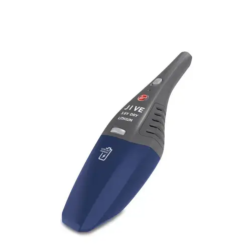 Aspirator de mana Hoover Jive Lithium HJ36DLB 011, Maner ergonomic, 0.3 l, Autonomie 10 minute (Albastru)
