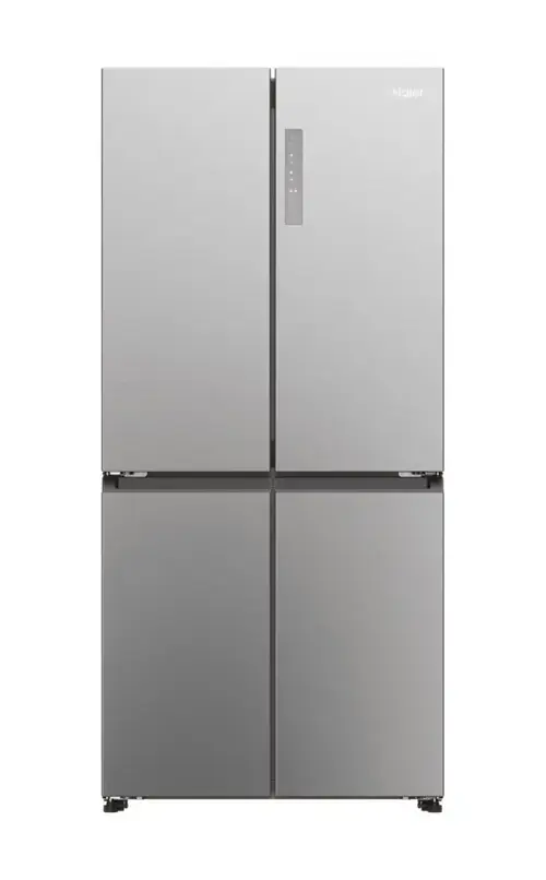 Side By Side Haier HCR3818ENMM, 467 l, Total No Frost, Compresor Inverter, Clasa Energetica E, Display Touch, 4 Usi (Inox)​