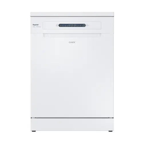 ​Masina de spalat vase Candy CF 3E7E0W, 13 seturi, Clasa E, Wi-Fi, Pornire intarziata, Cos superior reglabil pe inaltime (Alb)​