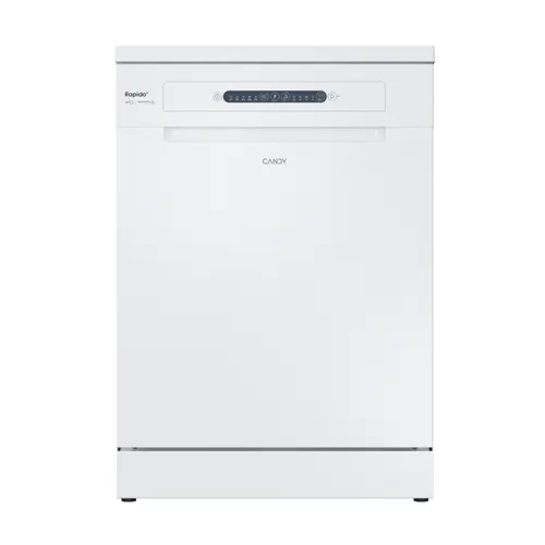 ​Masina de spalat vase Candy CF 3E7E0W, 13 seturi, Clasa E, Wi-Fi, Pornire intarziata, Cos superior reglabil pe inaltime (Alb)​