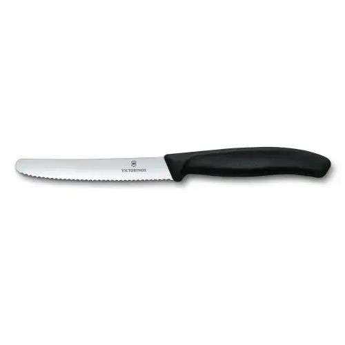 Set 6 cutite cu lama zimtata 11cm Victorinox Swiss Classic 6.7833.6