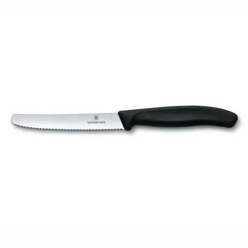 Set 6 cutite cu lama zimtata 11cm Victorinox Swiss Classic 6.7833.6