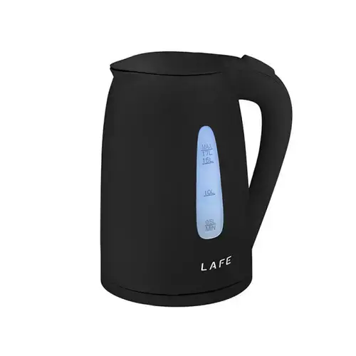 Fierbator de apa LAFE Essential LAFCZA47458, 1.7 l, 2200 W, Oprire automata (Negru)