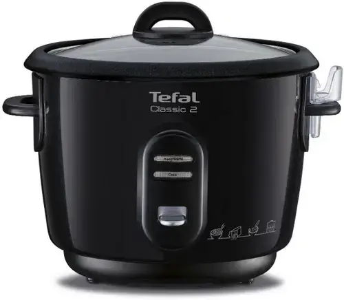 Aparat de gatit orez Tefal Classic RK102811, 500 W, 3l, 3 programe (Negru)