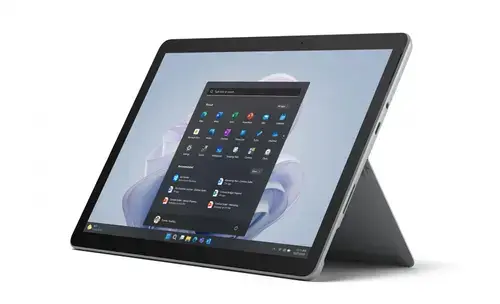 Tableta Microsoft Surface Go 4, Procesor Intel N200 1GHz, Ecran 10.5inch, 8GB RAM, 256GB Flash, 8MP, Wi-Fi, Bluetooth, Windows 11 Pro (Argintiu)