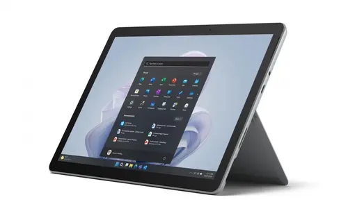 Tableta Microsoft Surface Go 4, Procesor Intel N200 1GHz, Ecran 10.5inch, 8GB RAM, 256GB Flash, 8MP, Wi-Fi, Bluetooth, Windows 11 Pro (Argintiu)