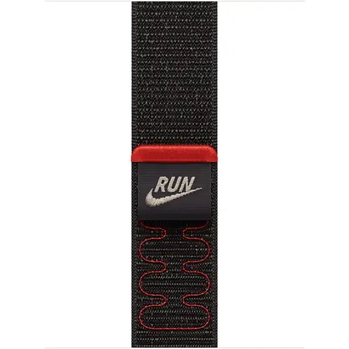 Curea Smartwatch Apple MGCX4ZM/A pentru Watch 42mm, Nike Sport Loop (Negru)