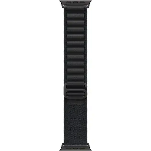 Curea Smartwatch Apple MG9H4ZM/A pentru Watch 49mm, Alpine Loop - Medium - Black Titanium Finish (Negru)
