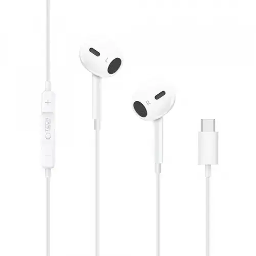 Casti Stereo Tech-Protect Ultraboost Core G2, USB-C, Alb