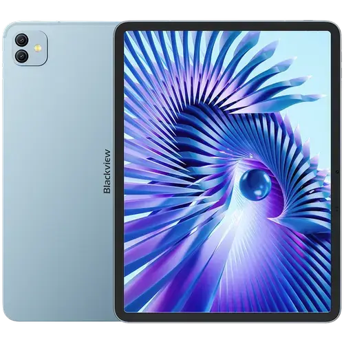 Tableta Blackview LINK 8 SET, Procesor MediaTek Helio G100 Octa-Core, Ecran 2K+ IPS 12.7inch, 12GB RAM, 256GB Flash, Wi-Fi, Bluetooth, Camera 16MP+2MP, 4G, Dual SIM, Android + Mouse + Tastatura + Incarcator + Sticla Protectie (Albastru)
