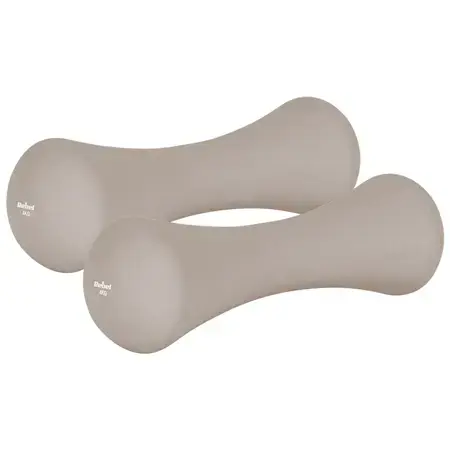 Set gantere Rebel Active RBA-2329-4, 2 x 4kg, neopren (Gri)