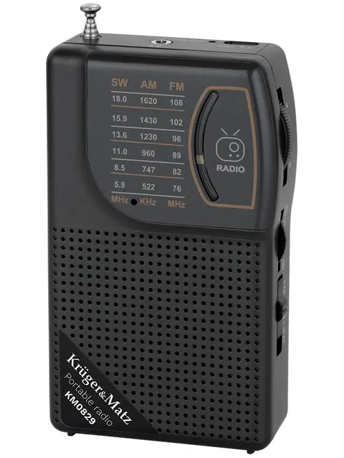 Radio Portabil Analog Kruger&Matz KM0829 (Negru)