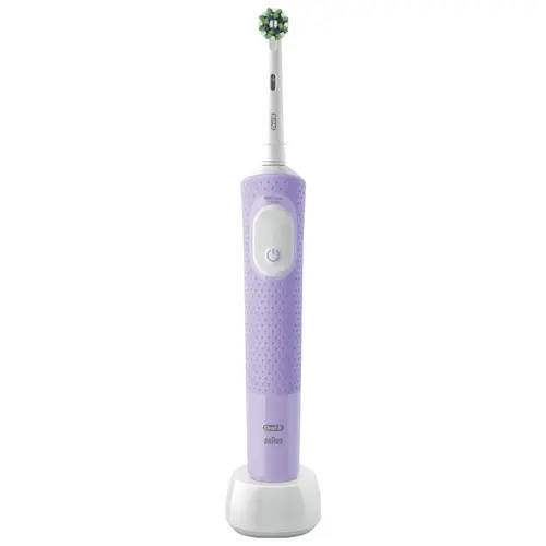 Periuta electrica Oral-B Vitality Pro D103, 3 Trepte de intensitate, 3 programe, Autonomie acumulator, 7600 pulsatii/min (Mov)