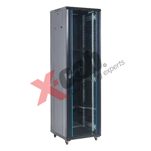 Cabinet metalic de podea 19inch Xcab S, tip rack stand alone, 18U 600x800 mm