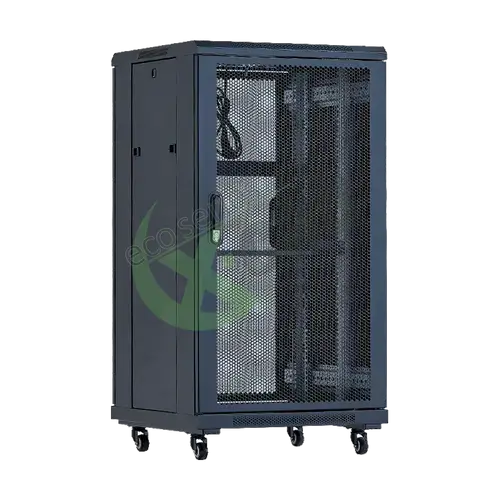 Cabinet metalic de podea 19inch Eco Xcab A3, tip rack stand alone, 18U 600x1000 mm