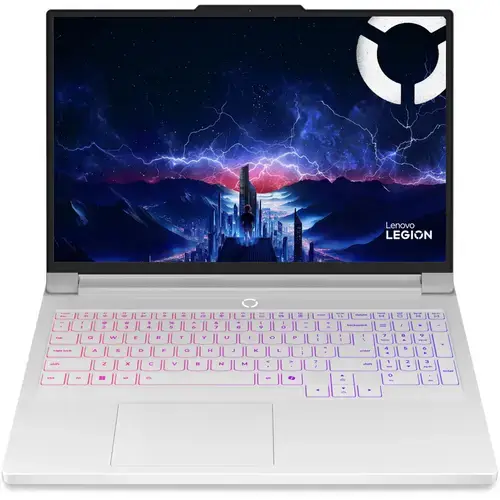 Laptop Gaming Lenovo Legion Pro 7 16IAX10H (Procesor Intel® Core™ Ultra 9 275HX (36M Cache, up to 5.40 GHz), 16inch WQXGA OLED 240Hz G-Sync, 32GB DDR5 CSODIMM, 1TB SSD, NVIDIA GeForce RTX 5080 @16GB, Alb)