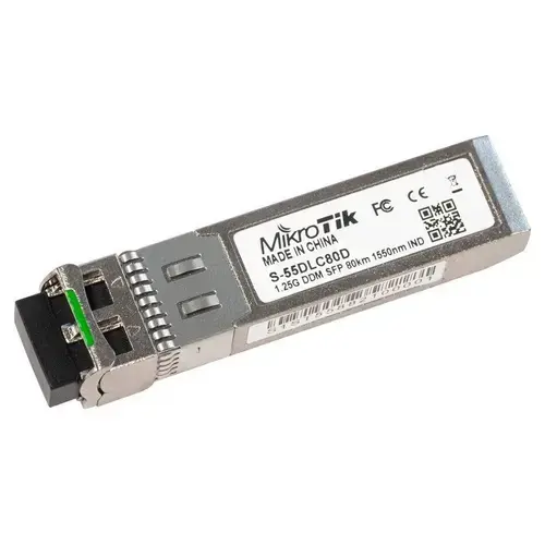 Modul optic SFP Mikrotik S-55DLC80D, 238132, 80km, 55dB