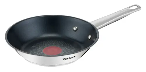 Tigaie Tefal Cook Eat B922060, 28 cm, Thermo-Spot, Inox (Argintiu)