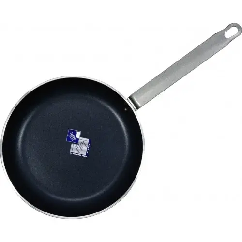 Tigaie Yato, Aluminiu cu invelis de teflon YG-00161, 28 cm (Negru/Argintiu)