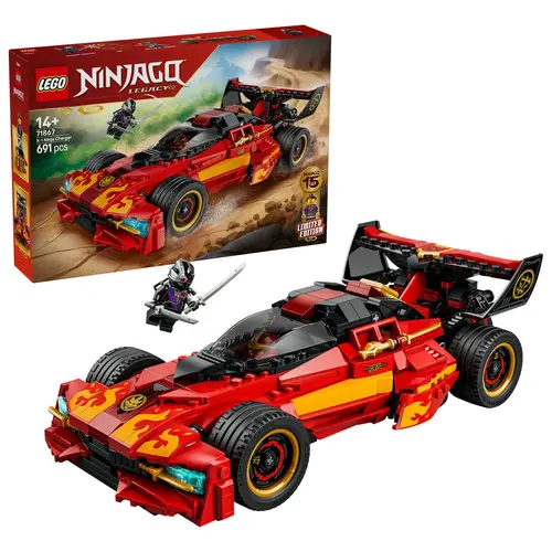 LEGO® Ninjago X-1 Ninja Charger la a 15-a aniversare 71867, 691 de piese