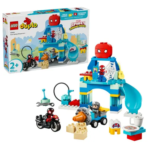 LEGO® DUPLO Sediul echipei lui Paienjenel 10464, 65 de piese
