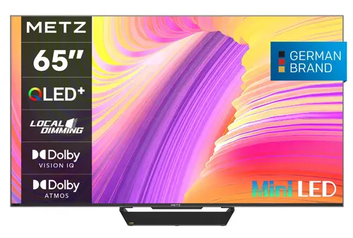 Televizor MiniLED Metz 165 cm (65inch) 65MNE9000, Ultra HD 4K, Smart TV, Google TV, WiFi, CI+