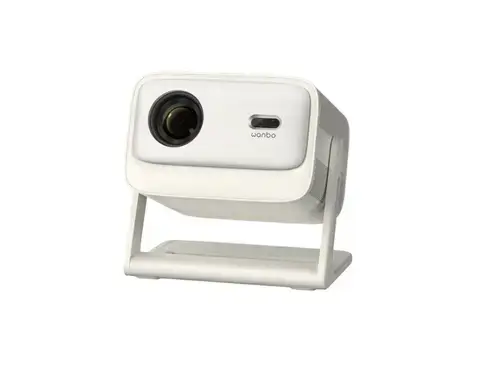 Videoproiector Xiaomi Wanbo Vali 1 Pro, 1080P FHD + HDR10, 900 ANSI lumeni, Google TV (Bej)