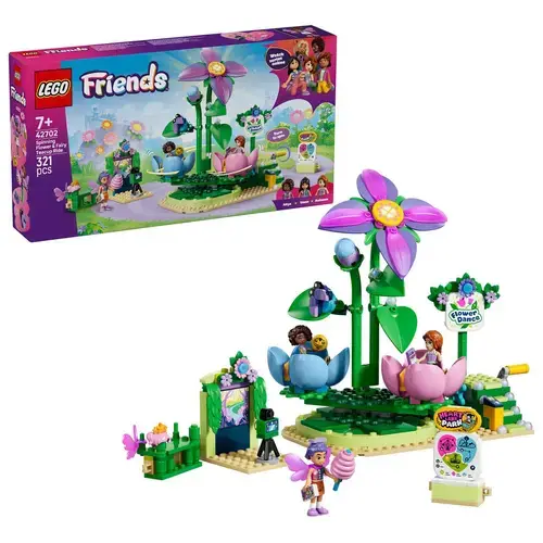 LEGO® Friends Floare rotitoare si ceașca pentru zane 42702, 321 de piese