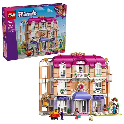 LEGO® Friends Grand Hotel din orașul Heartlake 42704, 1406 de piese