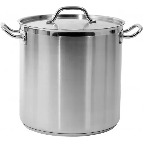 Oala cu capac Yato YG-00006, Inox, 25.7 l, 32 cm (Argintiu)