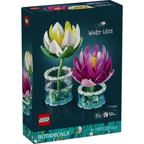 LEGO® Botanicals Nuferi 11511, 259 de piese