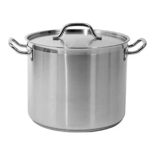Oala cu capac din inox YATO YG-00008, 50.3 L, 40x40 cm (Argintiu)