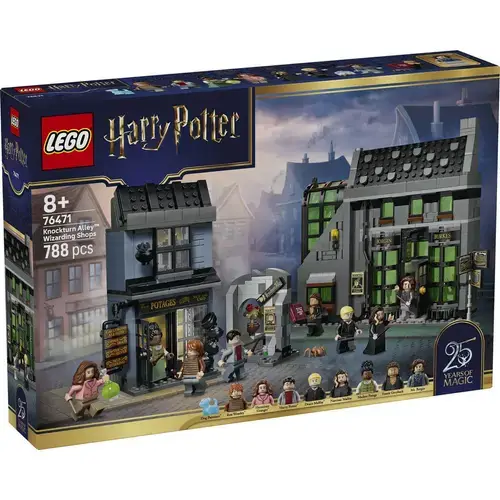 LEGO® Harry Potter Magazinele de vrajitorii de pe Aleea Nocturn 76471, 788 de piese
