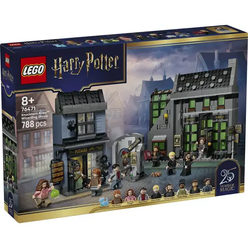 LEGO® Harry Potter Magazinele de vrajitorii de pe Aleea Nocturn 76471, 788 de piese