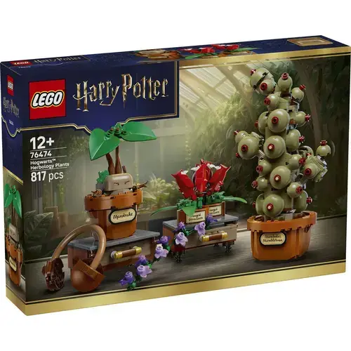 LEGO® Harry Potter Plante pentru ora de ierbologie de la Hogwarts 76474, 817 de piese
