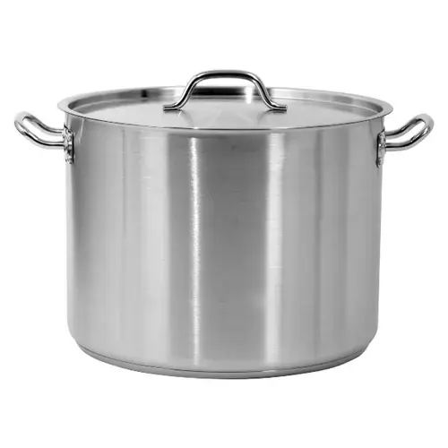 Oala cu capac din inox Yato YG-00028, 57.3 L, 45 x 36 cm (Argintiu)
