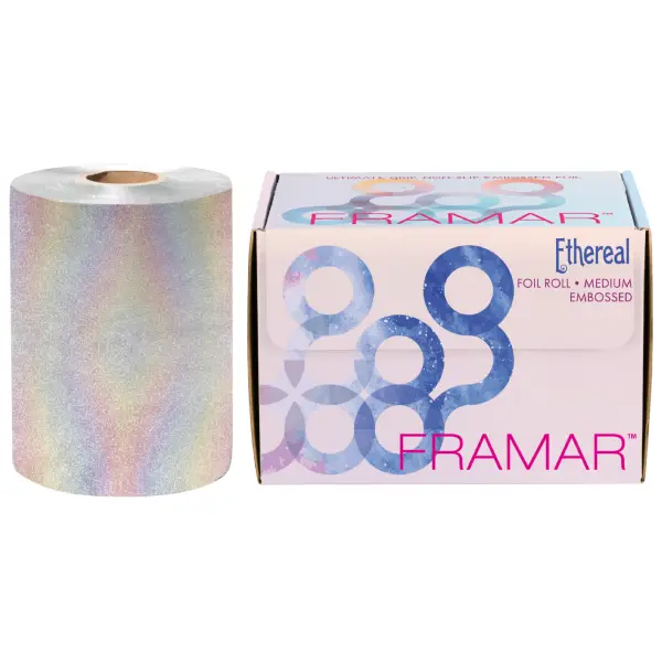 Rola folie aluminiu Framar Ethereal embosata M pentru suvite 12.7cm x 97.5m