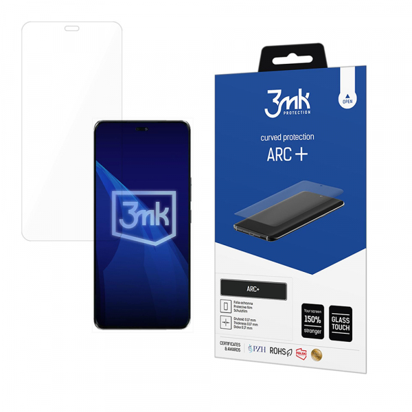 Folie de protectie Ecran 3MK ARC+ pentru Honor X9c / Magic7 Lite, Plastic