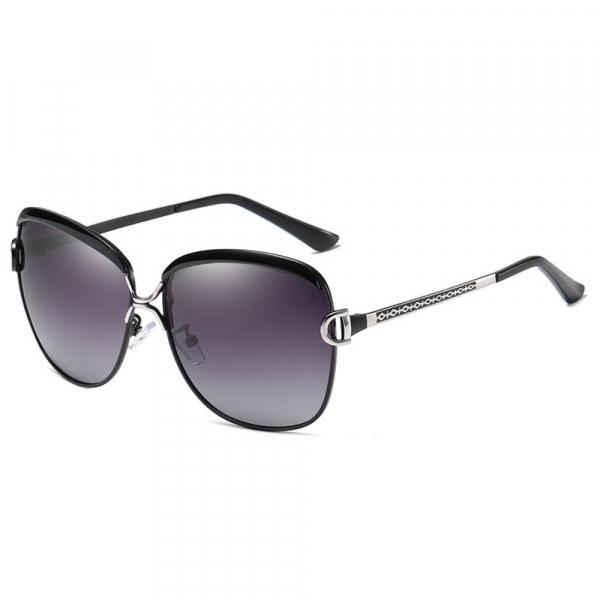 Ochelari De Soare Dama Techsuit 8702, Polarizati, Protectie UV, Negri