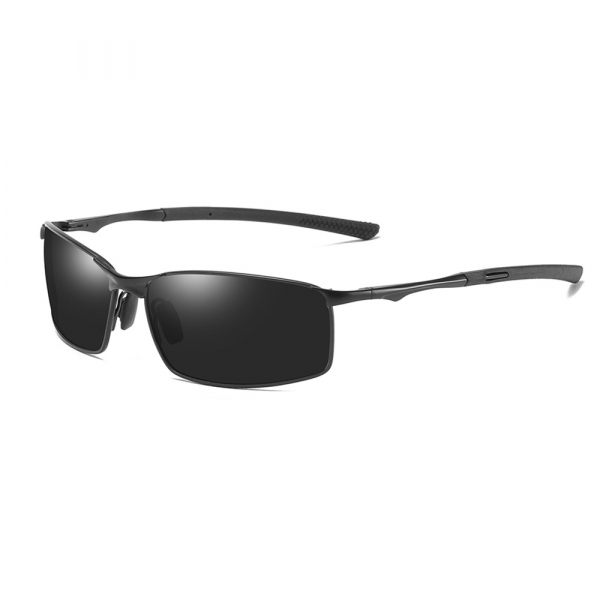 Ochelari De Soare Barbati Techsuit 559, Polarizati, Protectie UV, Negri