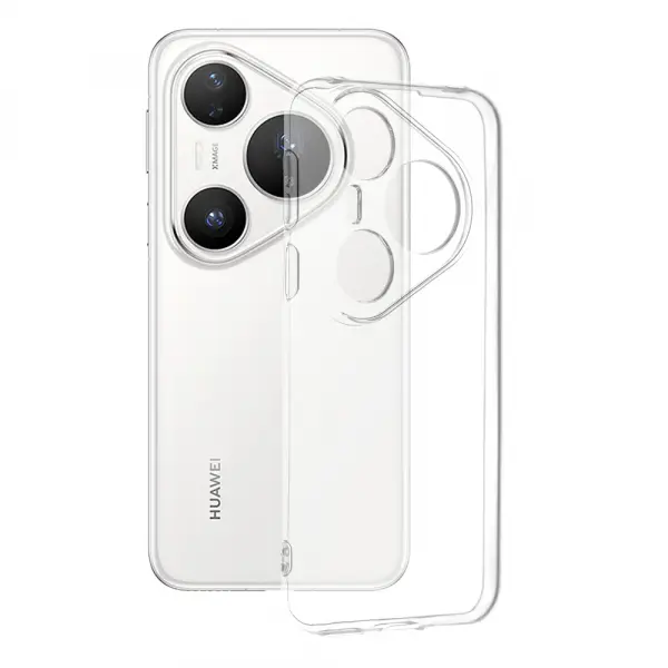 Husa pentru Huawei Pura 80 Pro, Techsuit, Clear, Transparenta