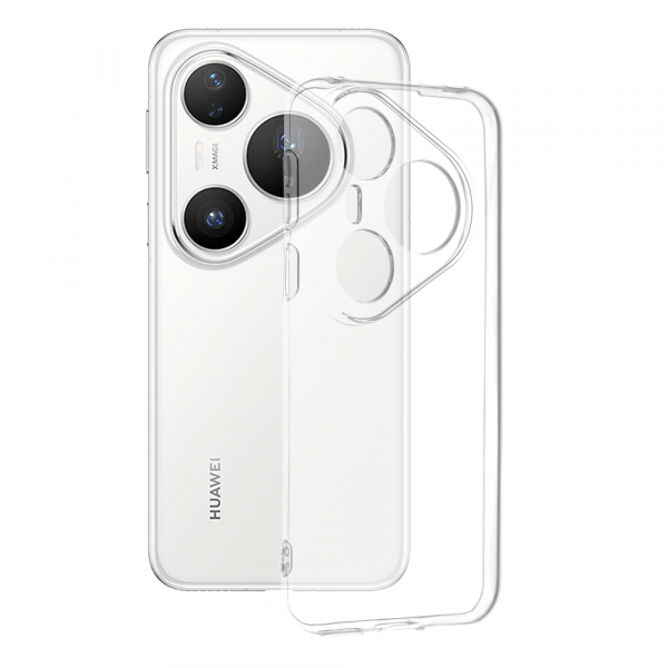 Husa pentru Huawei Pura 80 Pro, Techsuit, Clear, Transparenta