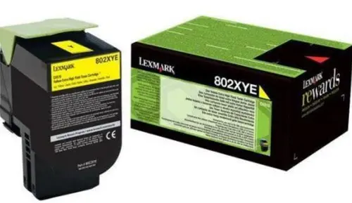 Toner Lexmark 80C2XYE, 4000 pagini (Galben)