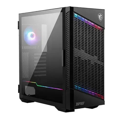 Carcasa MSI MPG VELOX 100P AIRFLOW, MidTower, Tempered Glass (Negru)