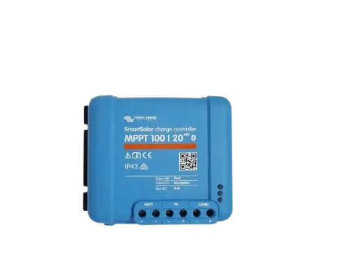 Incarcator solar Victron Energy SmartSolar MPPT 100/20, Bluetooth (Albastru)