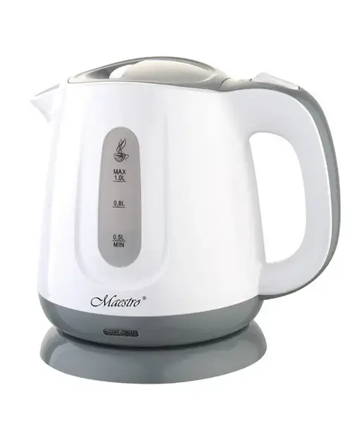 Fierbator de apa Feel-Maestro MR-013 GREY, 1 L, 1100 W (Alb/Gri)